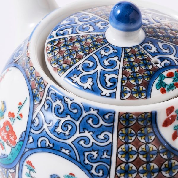 Kutani Ware Teapot - Blue Bird Cheap - Image 5