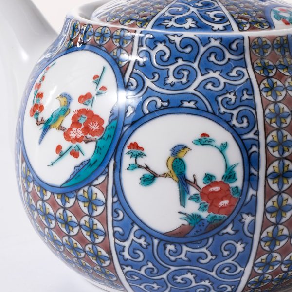 Kutani Ware Teapot - Blue Bird Cheap - Image 4