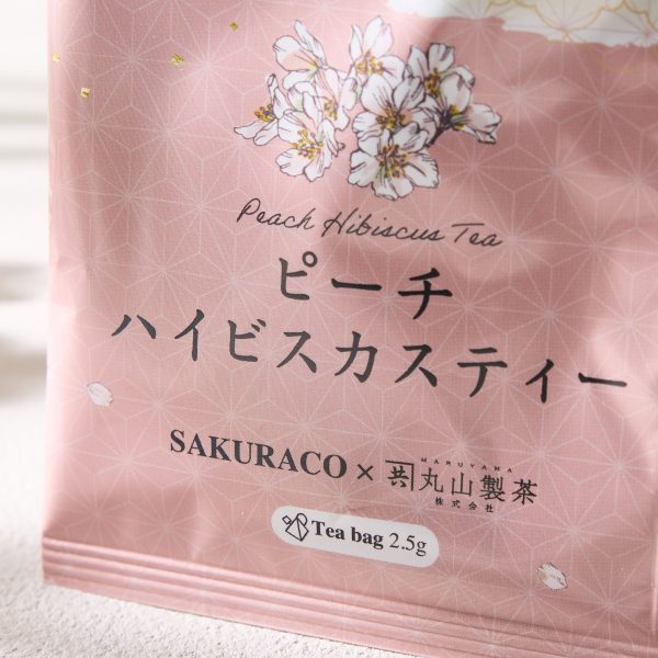 Sakuraco x Maruyama Seicha Peach Hibiscus Tea (10 tea bags) Discount - Image 3