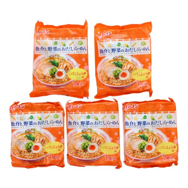 Itomen Soy Sauce, Seafood, & Veggie Broth Ramen (5 Packs) Supply - Image 3