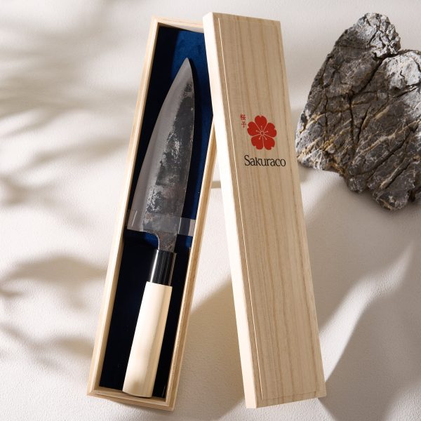 Sakuraco Black-Forged Kitchen Knife Sale