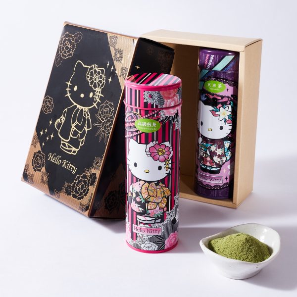 Hello Kitty Powdered Tea Gift Set – Sencha & Genmaicha Online