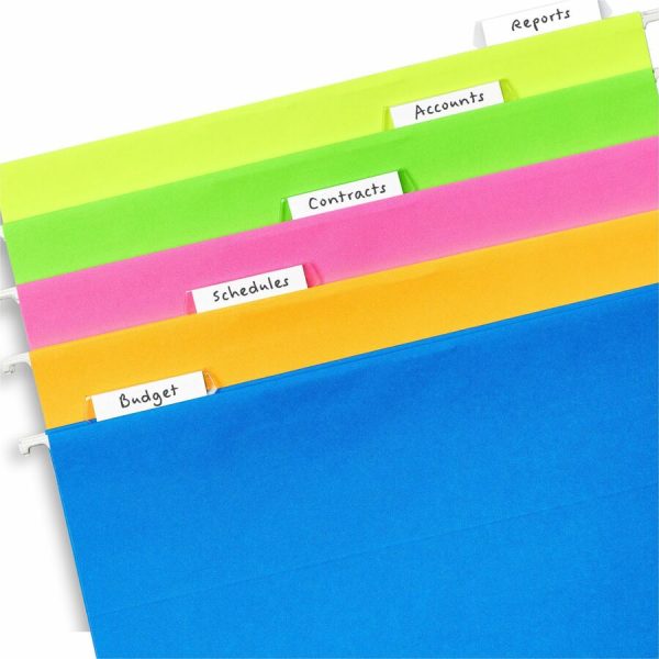 Avery Hanging File Folder Tabs and Inserts, 1 5 Cut, Clear, 20 File Folder Tabs and Inserts Total (06727) - Avery Hanging File Folder Tabs, 1 5 Cut, 20 Total (06727) Online Sale - Image 5