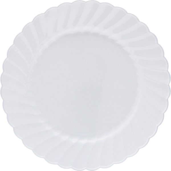 Classicware 6  Heavyweight Plates - Picnic, Party - Disposable - White - Plastic Body - 12   Pack Online Hot Sale