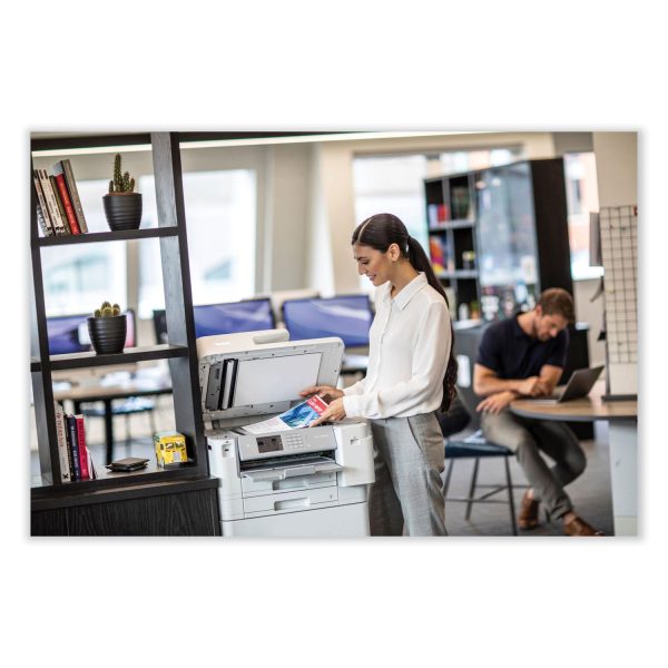 Brother Workhorse MFC-J5955DW Wireless Inkjet Multifunction Printer - Color - Copier Fax Printer Scanner - 30 ppm Mono 30 ppm Color Print - 1200 x 4800 dpi Print - Automatic Duplex Print - Color Flatbed CIS Scanner - 1200 dpi Optical Scan - Color Fax Online Hot Sale - Image 5