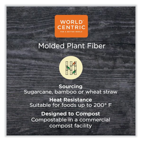 Fiber Bowls, 6 oz, 3.5 x 3.5 x 2, Natural, Paper, 1,000 Carton For Sale - Image 4