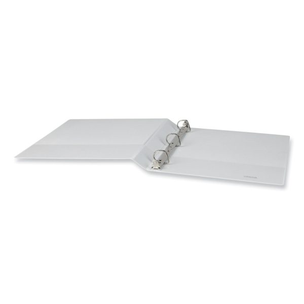 Slant D-Ring View Binder, 3 Rings, 1  Capacity, 11 x 8.5, White, 12 Carton Online Hot Sale - Image 3