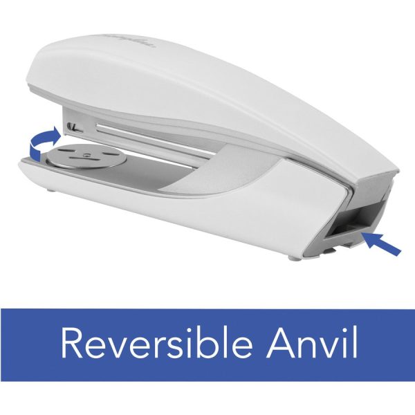 Swingline NeXXt Series Style Desktop Stapler - 40 Sheets Capacity - 210 Staple Capacity - Full Strip - 1 Each - White Online - Image 4