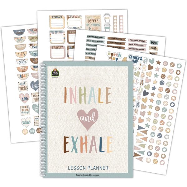 Teacher Created Resources Everyone Is Welcome Planner - Weekly, Monthly - 40 Week - 1 Week Double Page Layout - Multi - Substitute Teacher Page, Appointment Schedule - 1 Each For Cheap - Image 2