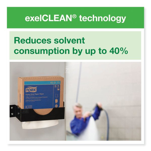 Cleaning Cloth, 8.46 x 16.13, White, 100 Wipes Box, 10 Boxes Carton Online Sale - Image 5