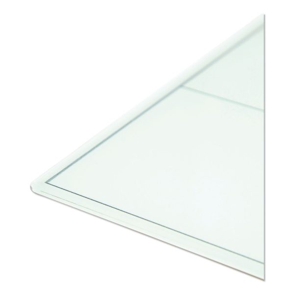 Floating Glass Dry Erase Undated One Month Calendar, 35 x 35, White Online Sale - Image 3