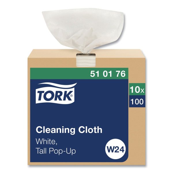 Cleaning Cloth, 8.46 x 16.13, White, 100 Wipes Box, 10 Boxes Carton Online Sale